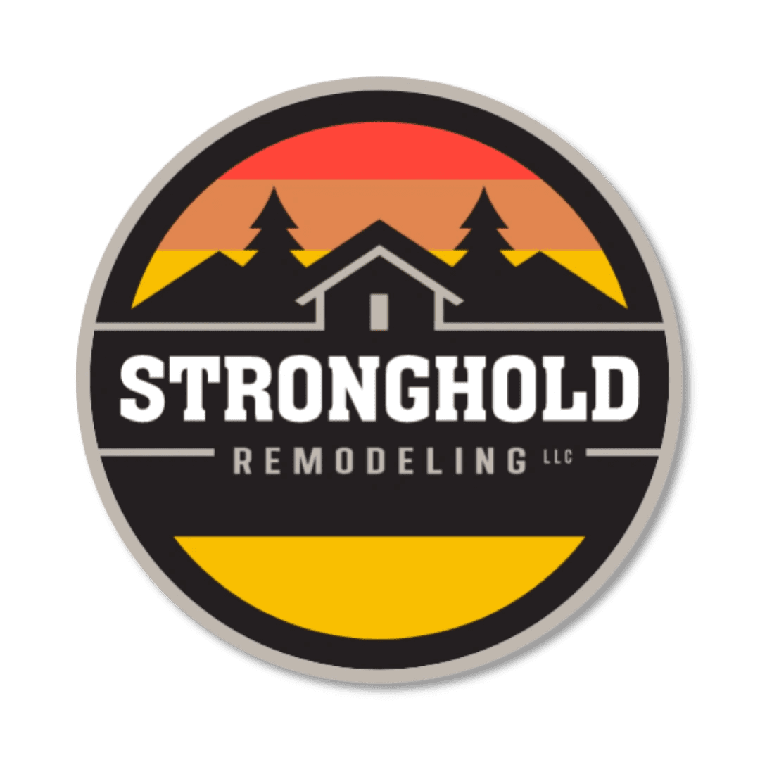A logo of stronghold remodeling